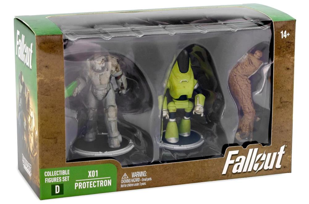 Fallout X-01 & Protectron Mini Figure Set (Deathclaw BAF)