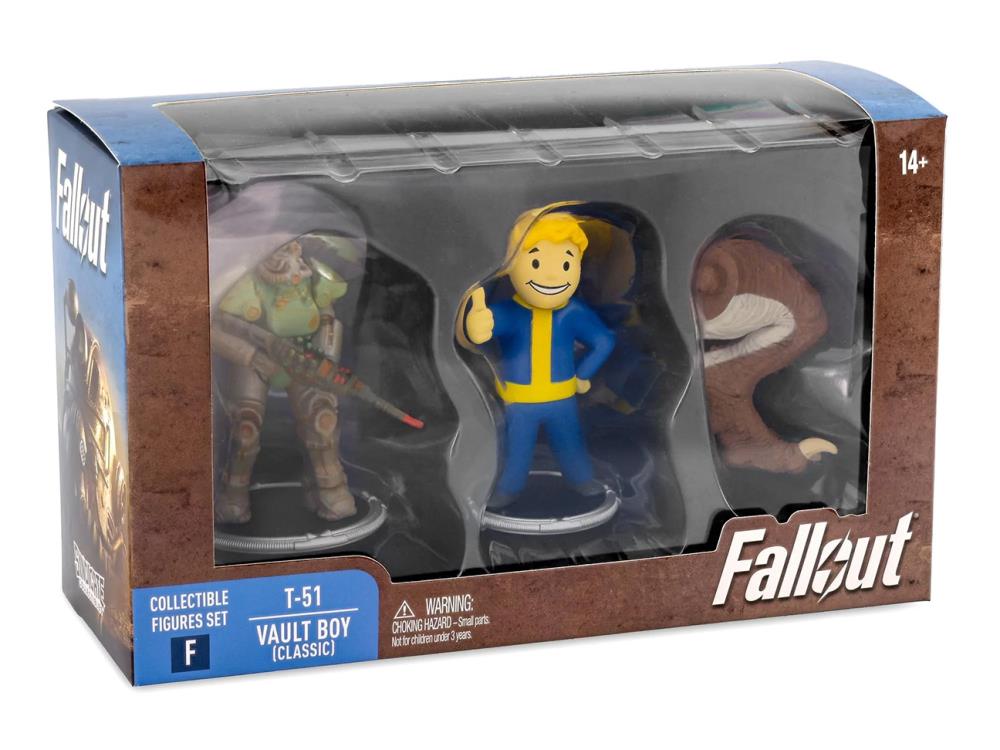 未使用フォールアウトfallout boy　１個 Fallout T-51 & Vault Boy (Classic) Mini Figure Set (Deathclaw BAF)