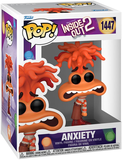Inside Out 2 Pop! Disney #1447 Anxiety Gallery Image 4