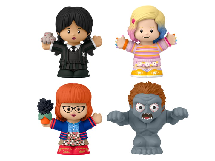 Wednesday Little People Collector Four-Pack Gallery Image 1