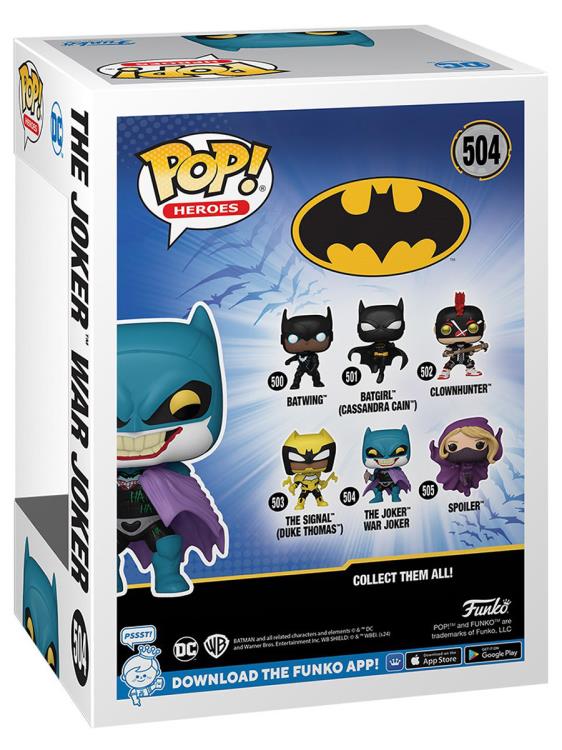 Pop! Heroes: DC Comics - Batman War Zone The Joker War Joker Gallery Image 5