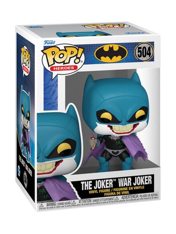 Pop! Heroes: DC Comics - Batman War Zone The Joker War Joker Gallery Image 4
