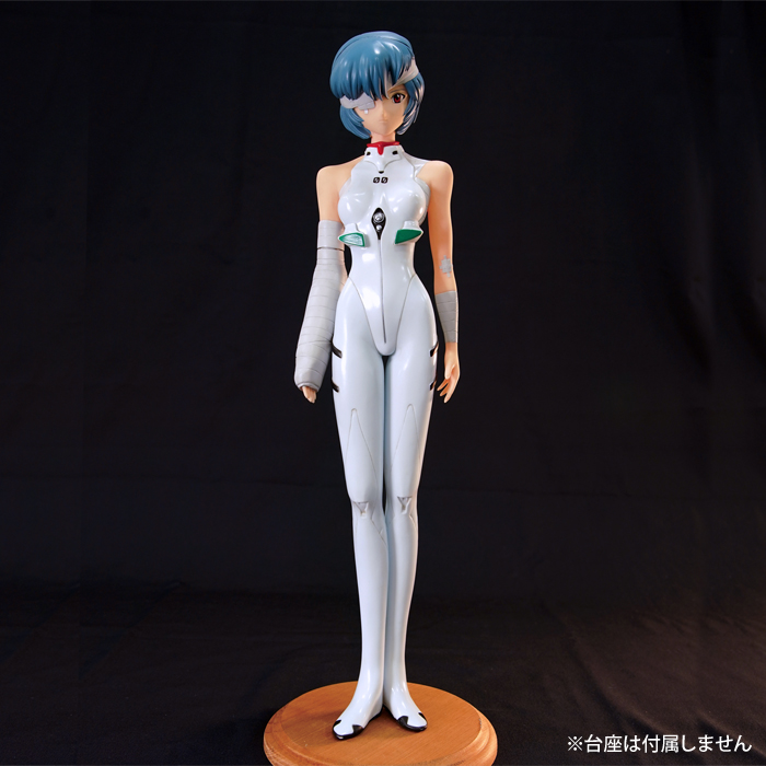 Neon Genesis Evangelion Mega Size Series Rei Ayanami (Renewal Edition) Model Kit Gallery Image 7