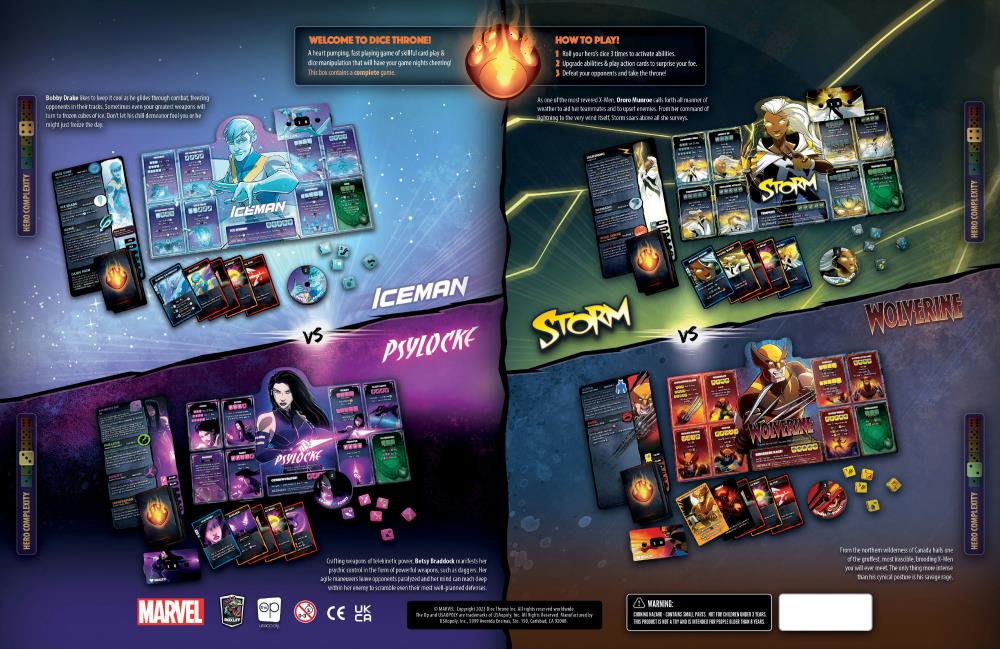 Marvel Dice Throne X-Men Box 1 Gallery Image 4