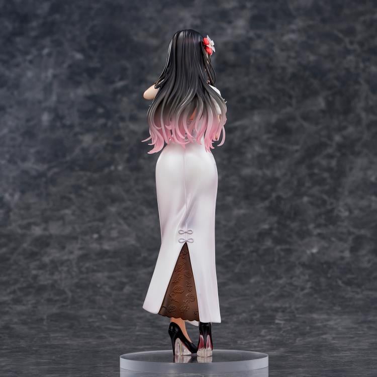 Mai Okuma Illustration Iyashikei White Chinese Dress Onee-san Figure Gallery Image 10