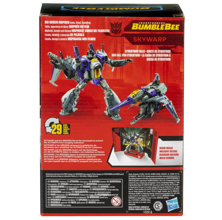 Transformers: Bumblebee Studio Series 113 Voyager Skywarp Gallery Image 7