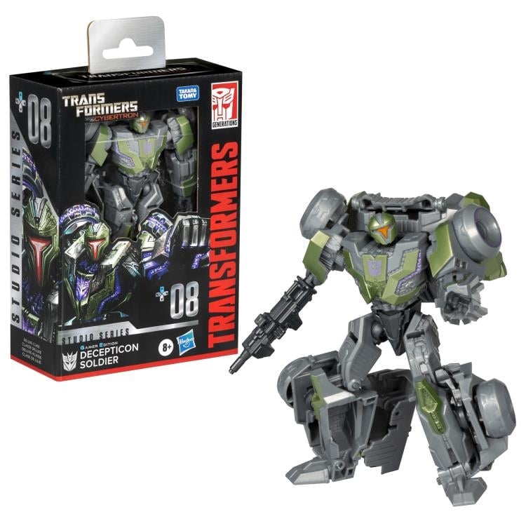 Transformers: War for Cybertron Studio Series Gamer Edition 08 Deluxe Decepticon Soldier Gallery Image 5