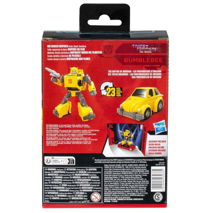 The Transformers: The Movie Studio Series 86-29 Deluxe Bumblebee Gallery Image 7
