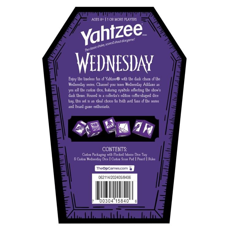 Yahtzee: Wednesday Gallery Image 4