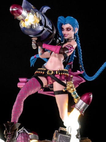 League of Legends Jinx 1/6 Scale Limited Edition Statue
