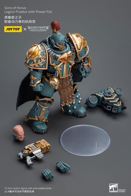 Warhammer: The Horus Heresy Sons of Horus Legion Praetor with Power Fist 1/18 Scale Action Figure Gallery Image 14