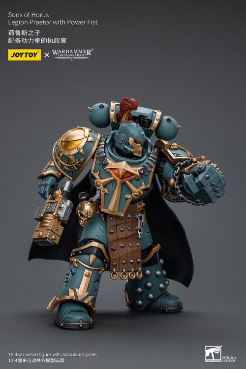 Warhammer: The Horus Heresy Sons of Horus Legion Praetor with Power Fist 1/18 Scale Action Figure Gallery Image 11