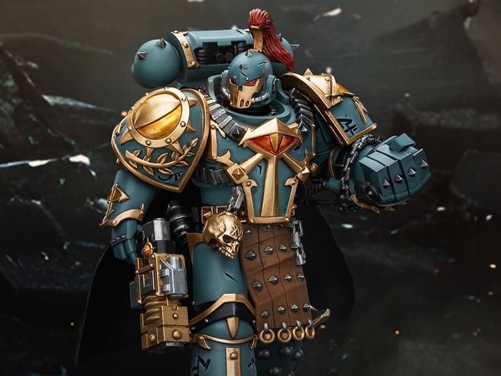 Warhammer: The Horus Heresy Sons of Horus Legion Praetor with Power Fist 1/18 Scale Action Figure Gallery Image 1