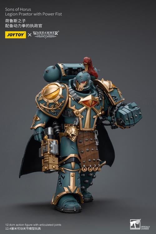 Warhammer: The Horus Heresy Sons of Horus Legion Praetor with Power Fist 1/18 Scale Action Figure Gallery Image 10