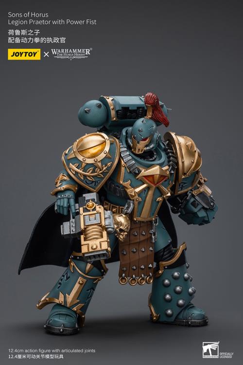 Warhammer: The Horus Heresy Sons of Horus Legion Praetor with Power Fist 1/18 Scale Action Figure Gallery Image 9