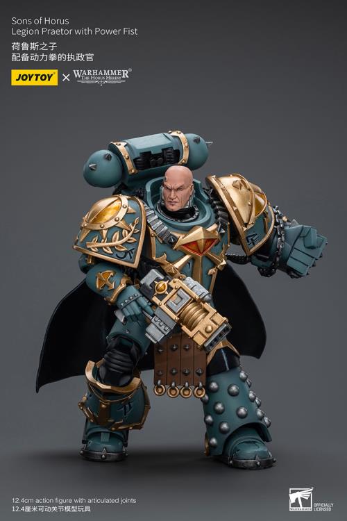 Warhammer: The Horus Heresy Sons of Horus Legion Praetor with Power Fist 1/18 Scale Action Figure Gallery Image 13