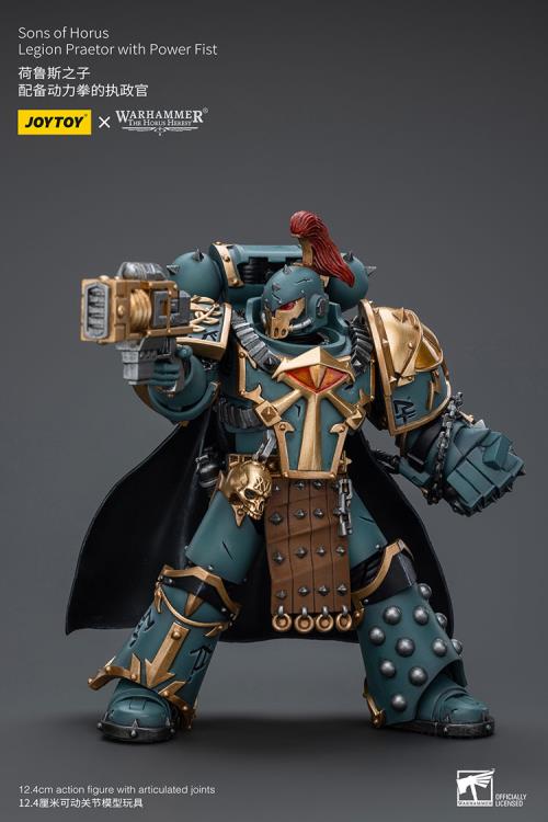 Warhammer: The Horus Heresy Sons of Horus Legion Praetor with Power Fist 1/18 Scale Action Figure Gallery Image 8