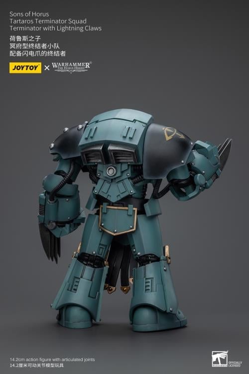 Warhammer: The Horus Heresy Sons of Horus Tartaros Terminator Squad Terminator with Lightning Claws 1/18 Scale Action Figure Gallery Image 8