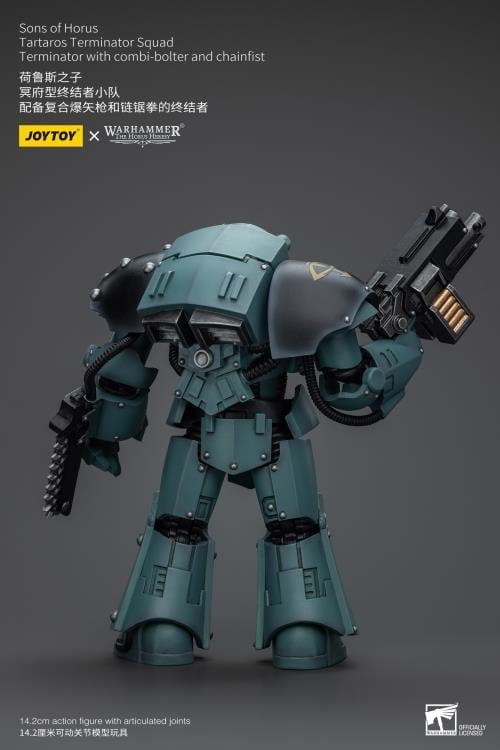 Warhammer: The Horus Heresy Sons of Horus Tartaros Terminator Squad Terminator with Combi-bolter and Chainfist 1/18 Scale Action Figure Gallery Image 8
