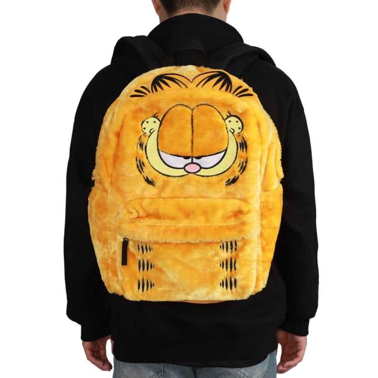 Garfield 3D Faux Fur Laptop Backpack Gallery Image 6