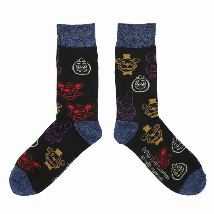 Five Nights at Freddy's Crew Socks 5-Pack Gallery Image 14