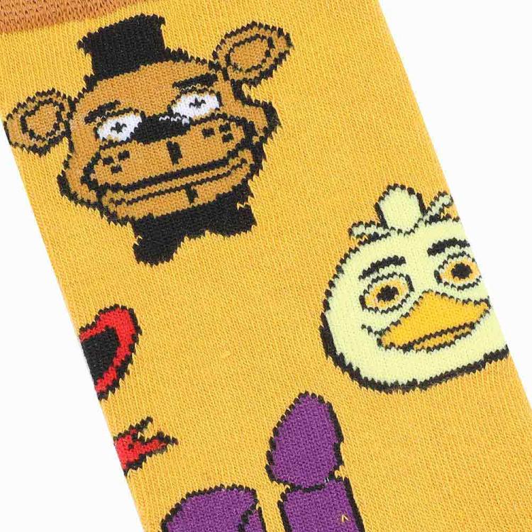 Five Nights at Freddy's Crew Socks 5-Pack Gallery Image 10