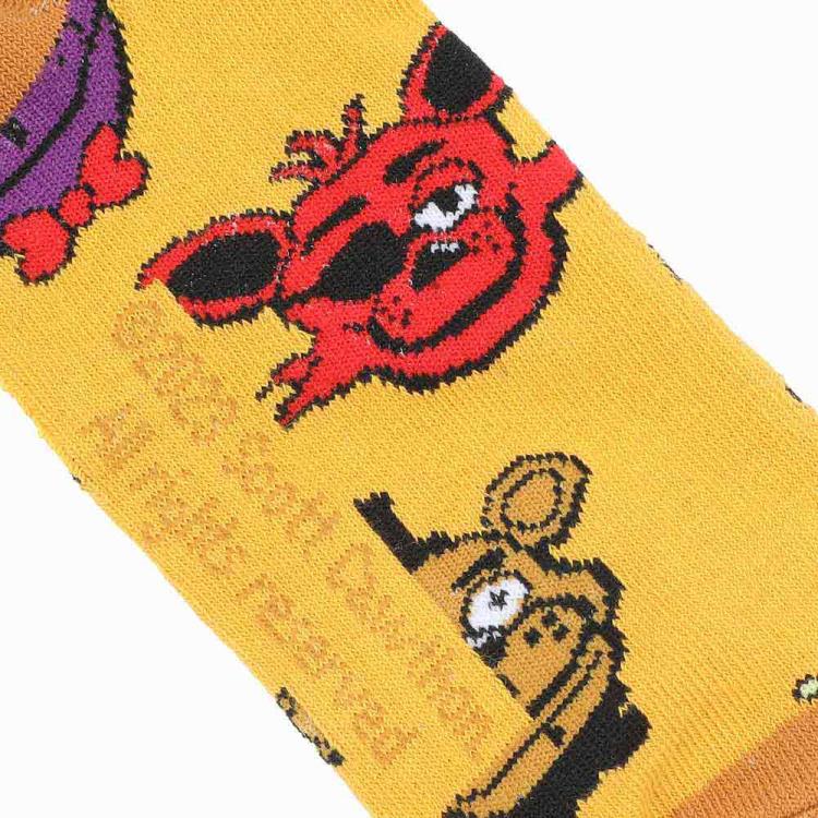 Five Nights at Freddy's Crew Socks 5-Pack Gallery Image 9