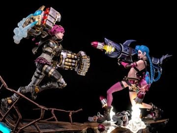 League of Legends Jinx & Vi 1/6 Scale Limited Edition Statue Bundle