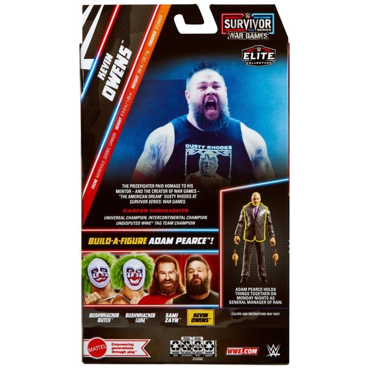 WWE Survivor Series War Games Elite Collection Kevin Owens (Adam Pearce BAF) Gallery Image 9