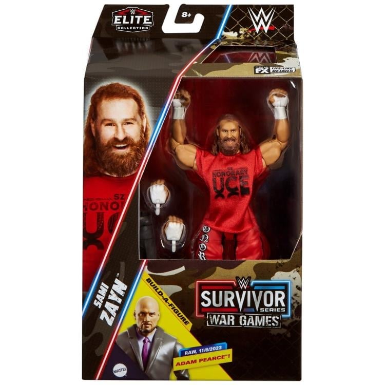 WWE Survivor Series War Games Elite Collection Sami Zayn (Adam Pearce BAF) Gallery Image 8