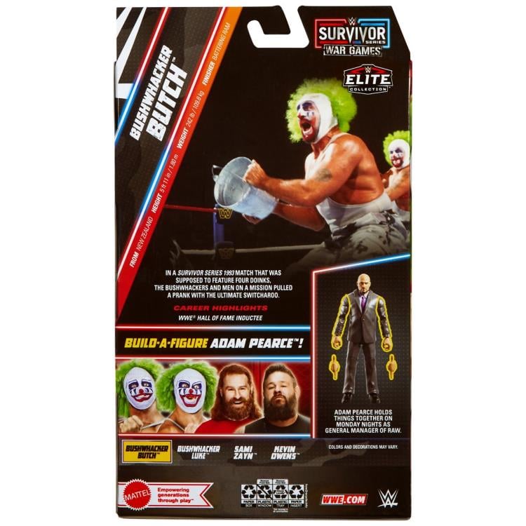 WWE Survivor Series War Games Elite Collection Bushwhacker Butch (Adam Pearce BAF) Gallery Image 9