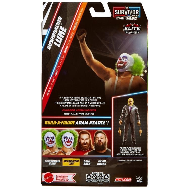 WWE Survivor Series War Games Elite Collection Bushwhacker Luke (Adam Pearce BAF) Gallery Image 9