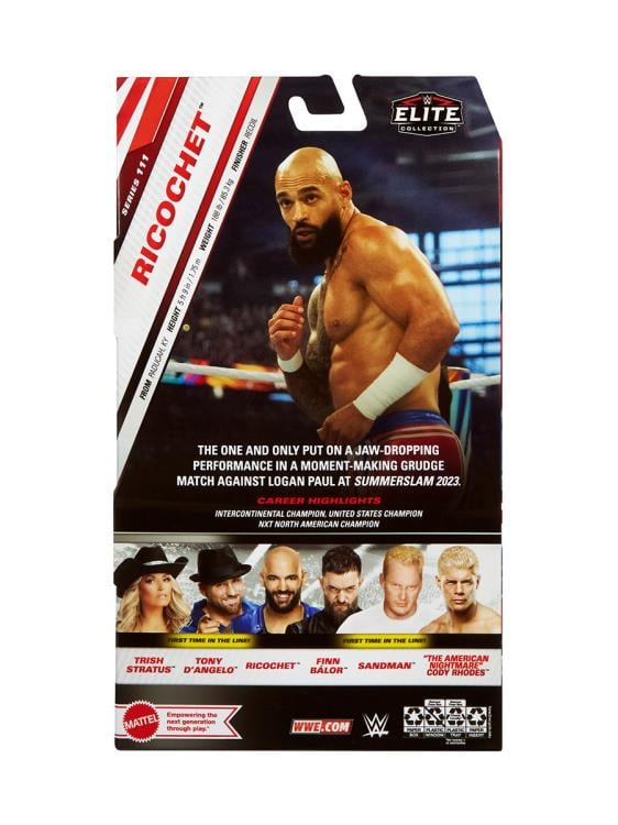 WWE Elite Collection Series 111 Ricochet Gallery Image 9