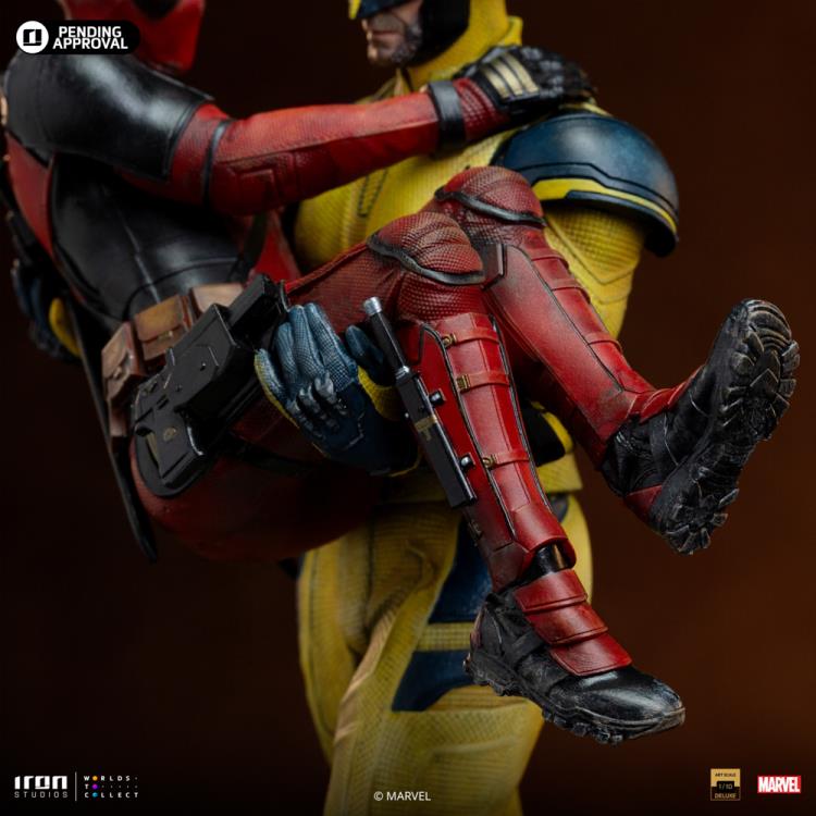 Deadpool & Wolverine 1/10 Deluxe Art Scale Limited Edition Statue Gallery Image 5