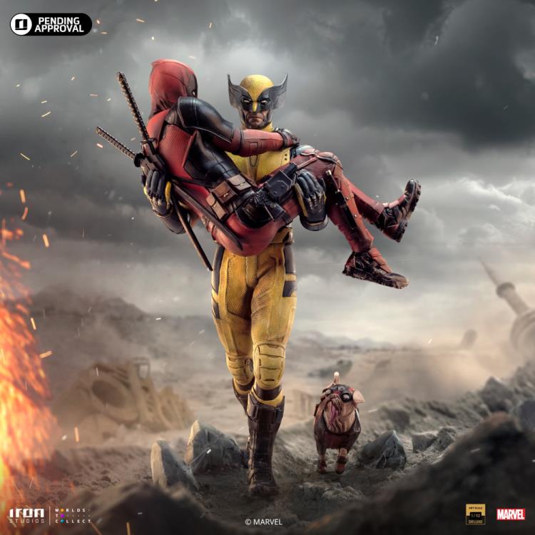Deadpool & Wolverine 1/10 Deluxe Art Scale Limited Edition Statue Gallery Image 3