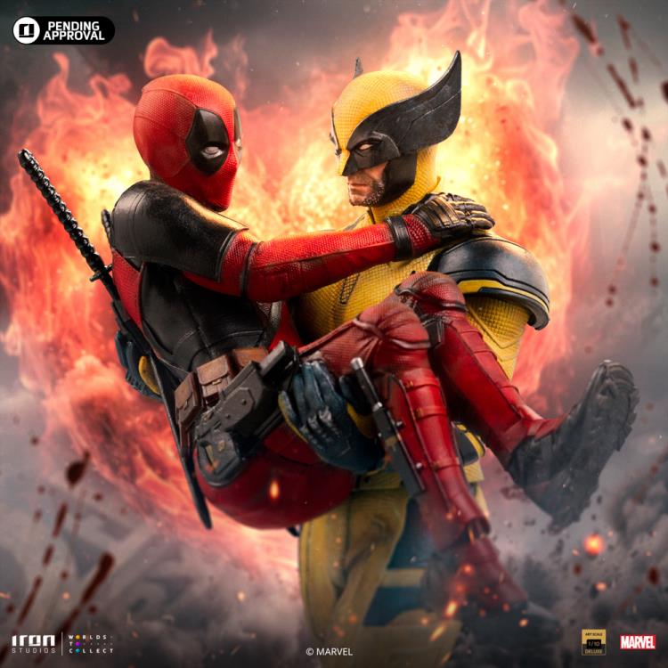 Deadpool & Wolverine 1/10 Deluxe Art Scale Limited Edition Statue Gallery Image 4