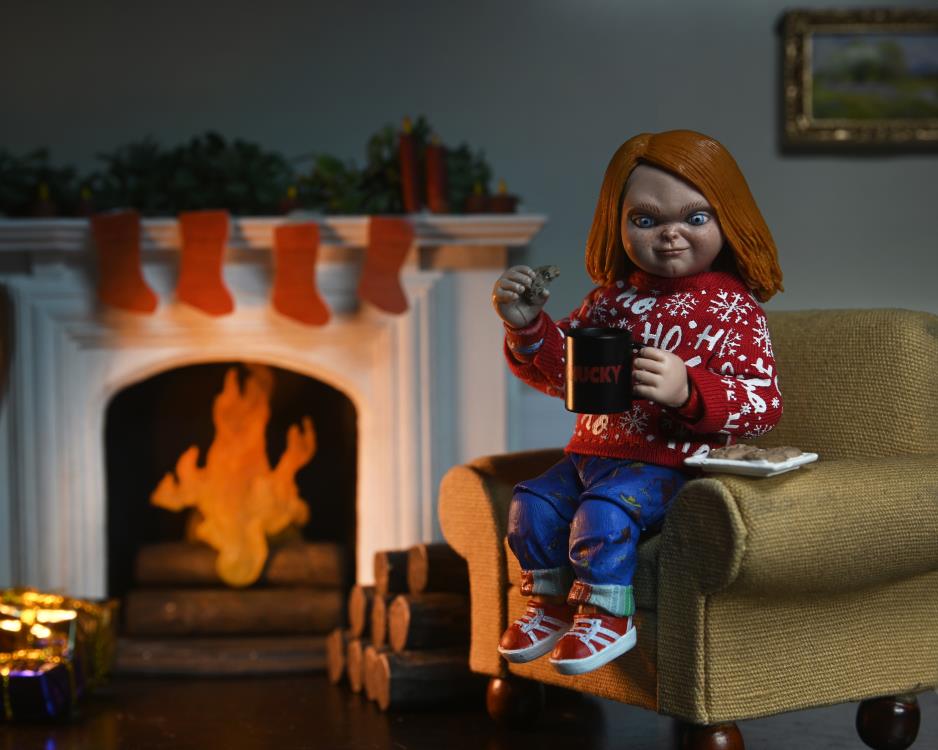 Chucky Ultimate Chucky (Holiday Edition) Action Figure Gallery Image 12