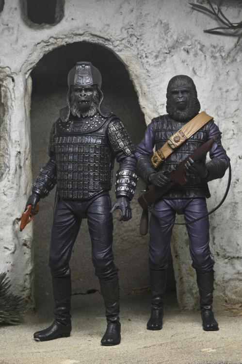 Planet of the Apes Classic Series Set of 4 Action Figures Gallery Image 17