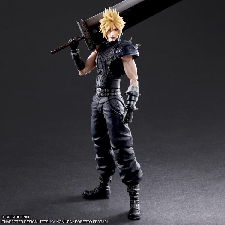 Final Fantasy VII Rebirth Play Arts Kai Cloud Strife Gallery Image 5