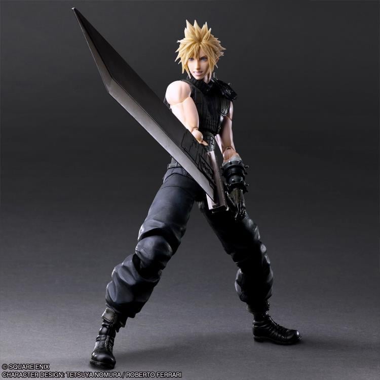 Final Fantasy VII Rebirth Play Arts Kai Cloud Strife Gallery Image 3