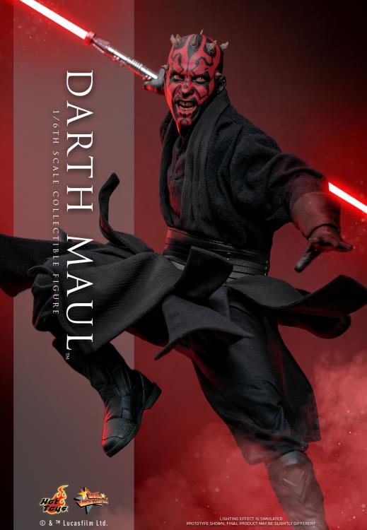 Star Wars: The Phantom Menace MMS748 Darth Maul 1/6th Scale Collectible Figure Gallery Image 3