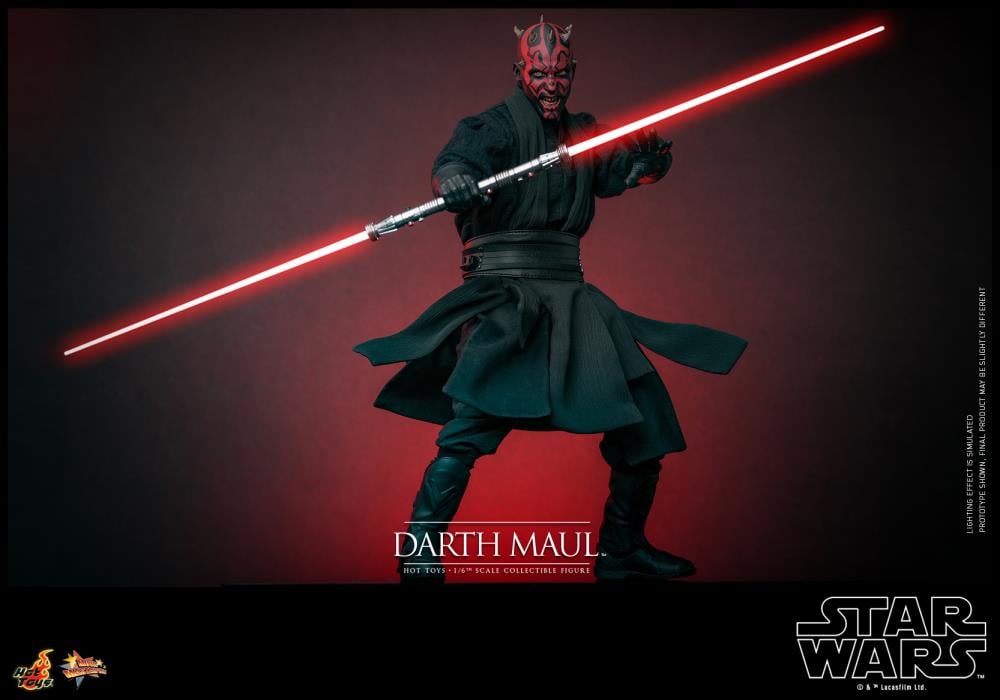 Star Wars: The Phantom Menace MMS748 Darth Maul 1/6th Scale Collectible Figure Gallery Image 13