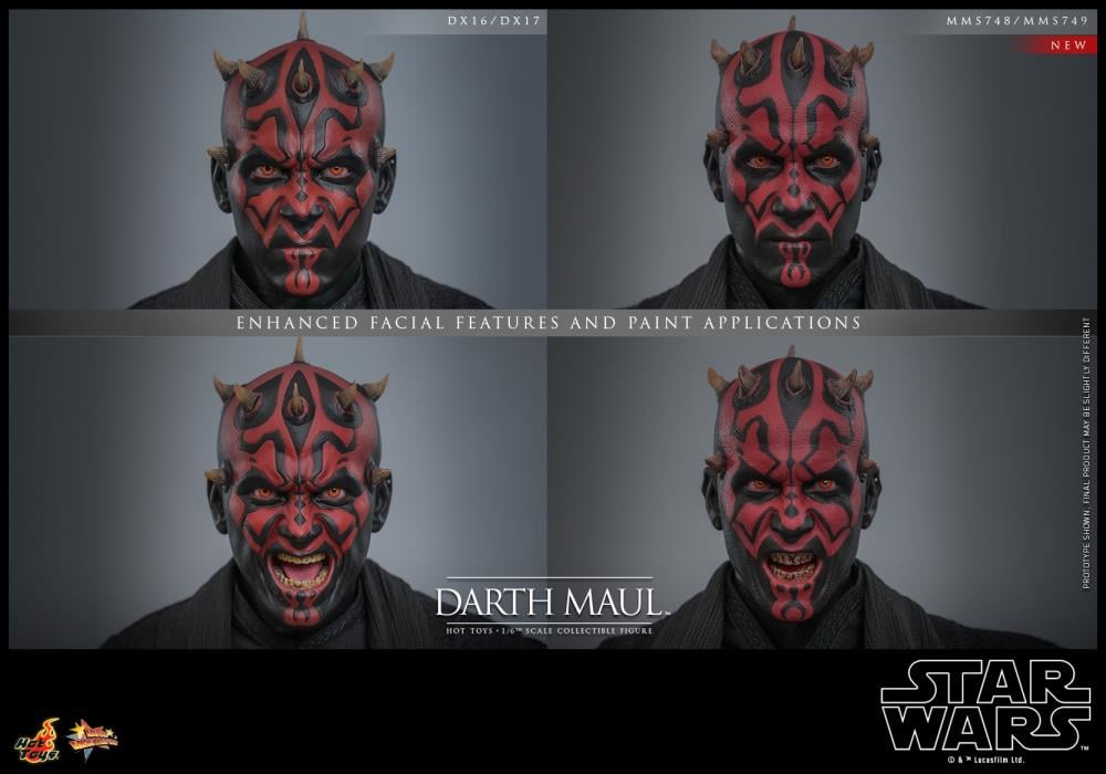 Star Wars: The Phantom Menace MMS748 Darth Maul 1/6th Scale Collectible Figure Gallery Image 9