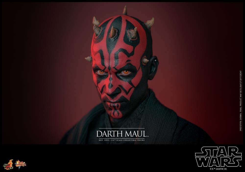 Star Wars: The Phantom Menace MMS749 Darth Maul With Sith Speeder 1/6th Scale Collectible Figure Set Gallery Image 18