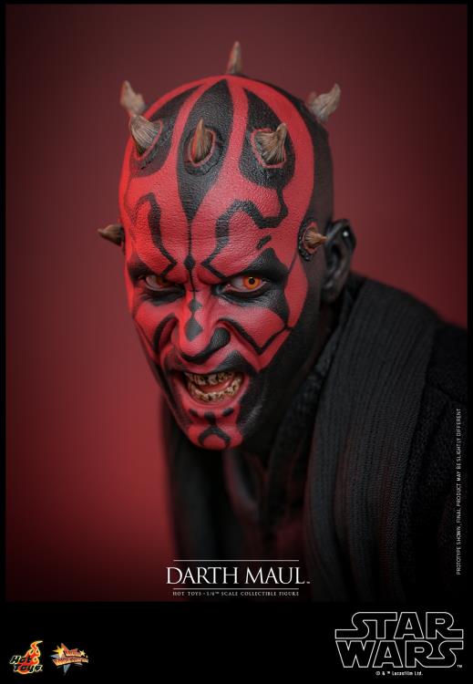 Star Wars: The Phantom Menace MMS749 Darth Maul With Sith Speeder 1/6th Scale Collectible Figure Set Gallery Image 17