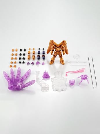 Mobile Fighter G Gundam G Frame FA Master Gundam (Meikyoushisui Ver.) and Option Parts Set Gallery Image 2