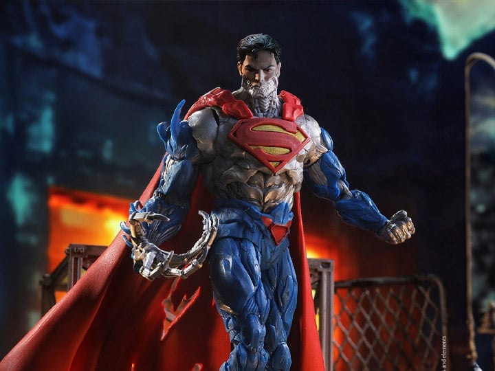 The New 52 DC Multiverse Cyborg Superman Action Figure Gallery Image 1