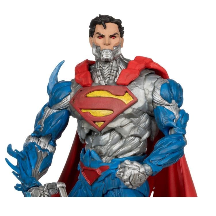The New 52 DC Multiverse Cyborg Superman Action Figure Gallery Image 8