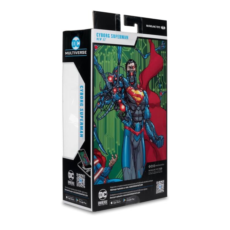 The New 52 DC Multiverse Cyborg Superman Action Figure Gallery Image 13