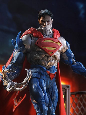 The New 52 DC Multiverse Cyborg Superman Action Figure Gallery Image 2